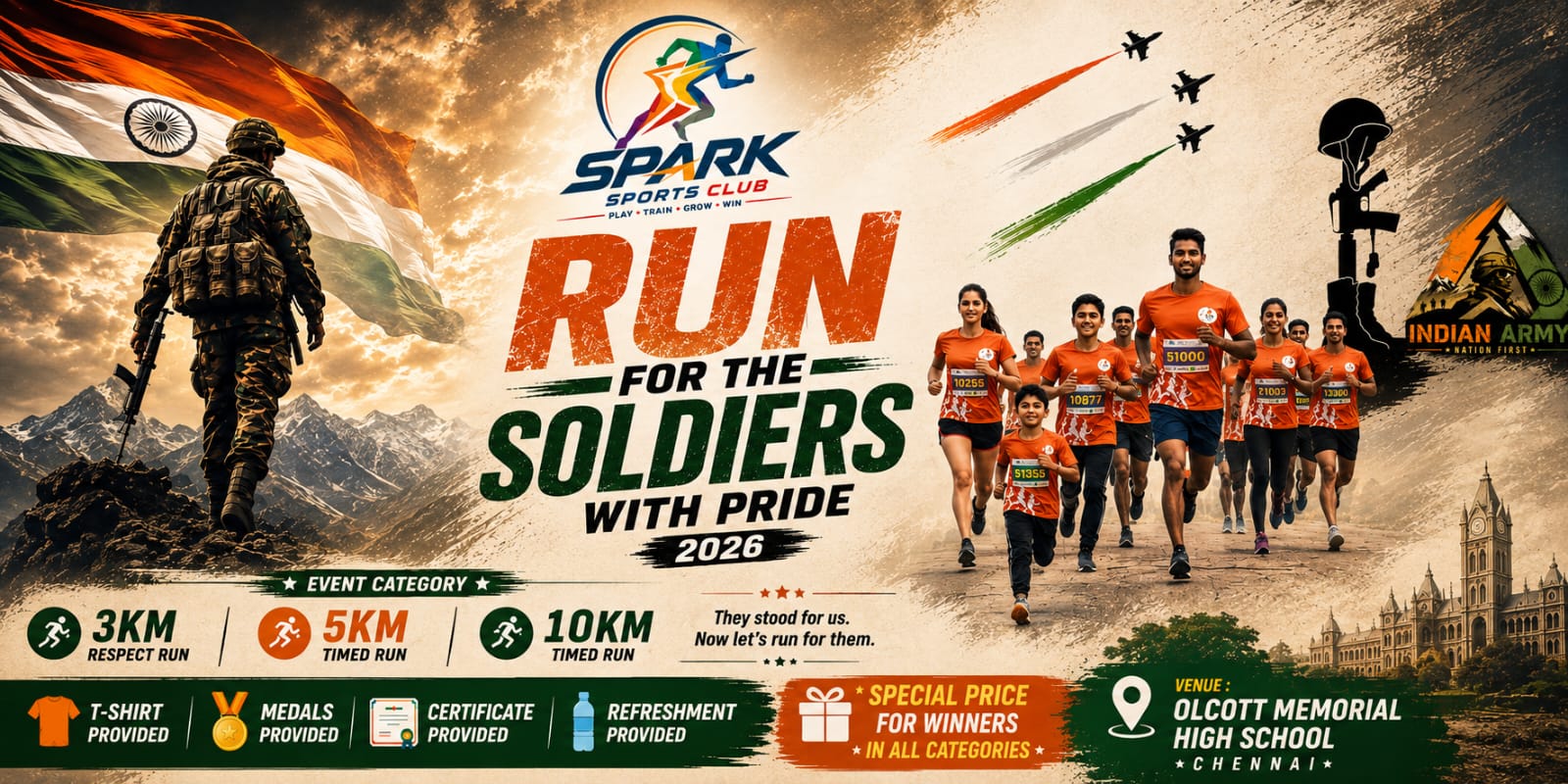 Soldierathon 2026, Run for the Soldiers with Pride
